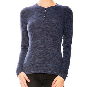 Rag & Bone S Bowery Moonlight Button-front Top!